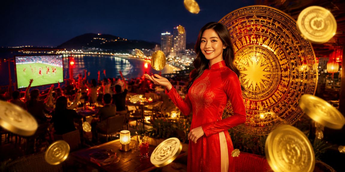 Phụ nữ mặc áo dài tại Vũng Tàu tham gia cá cược trực tuyến trong không gian sang trọng